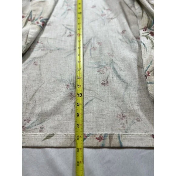 Vintage 80s Made In USA Joanna Floral Blazer Multicolor Medium - Picture 8 of 10